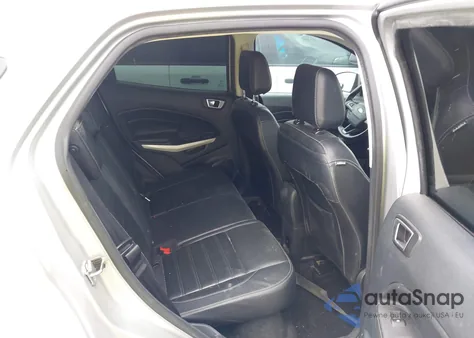 2018 Ford Ecosport Titanium z USA, uszkodzony, nr VIN MAJ6P1WL8JC187362